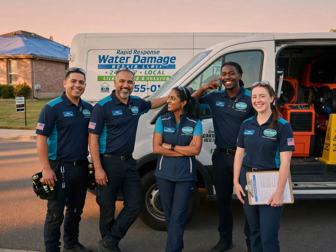 Water Damage Restoration company in Bleiblerville, TX