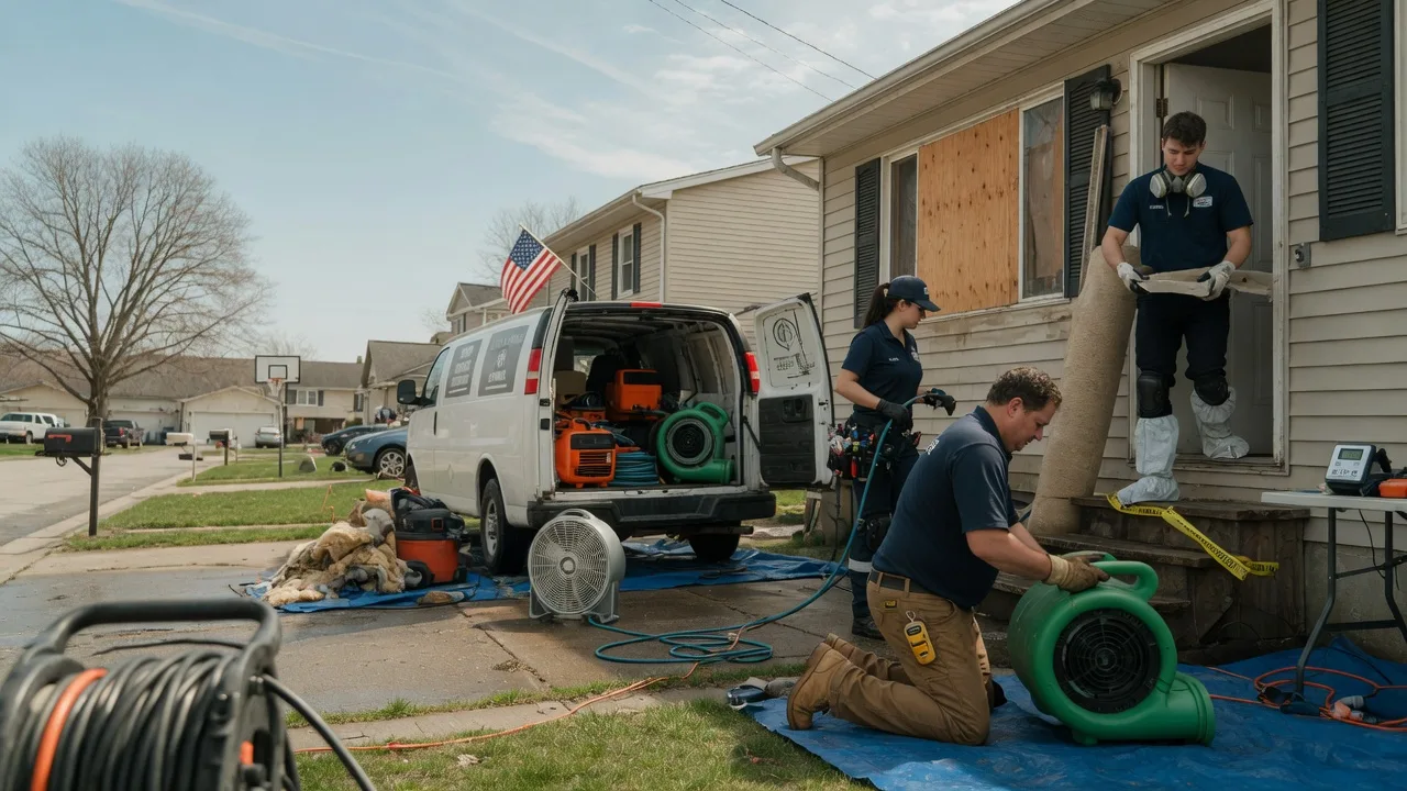 Water Damage Restoration in Bleiblerville, TX near me